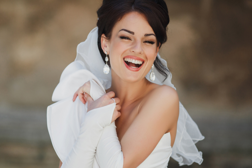 bride-smiling, Slater Family Dental in Beaverton